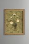 Daisy Motif Marble Art - Vintage Patterned Painting - Fine Model
