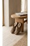 40254 Genuine Leather Women's Slippers