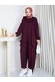 İkili Takım Gizem Oversize Side-Tie Shalwar