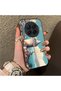 Tecno Camon 40 Premier 5g Compatible Silicone Edge Hard Back Case Galata Tower Patterned Phone Case - 3