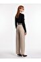 72803 Belted Pleated Trousers-Mink - 3