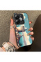 Tecno Spark 20C Compatible Silicone Edge Hard Back Case Galata Tower Patterned Phone Case - 3