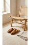 40254 Genuine Leather Women's Slippers