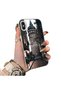 حافظة هاتف من السيليكون متوافقة مع هاتف iPhone XS، حافظة خلفية صلبة من السيليكون بنمط برج جالاتا