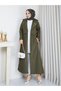 Elisa Waist-Tie Long Women's Trench Coat - 2