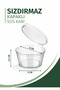 100 Pieces 60 ml Leak-Proof Mini Storage Container Sauce Bowl Ice Box Mit1366 - 2