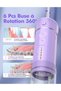 Mini Portable Water Flosser for Travel, 5 Modes Dental Floss, 6 Tips - 6
