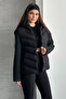 Zr Model Hooded Slimfit Black Inflatable Jacket - 3