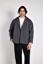 Oversized Double-Breasted Cashmere Jacket - 2