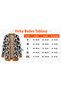 Women's V-Neck Long Sleeve Open Front Leopard Print Elegant Trend Soft Casual Coral Stripe White Long Cardigan - 4