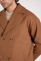 Oversized Double-Breasted Cashmere Jacket - 6