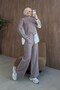 Frida Shirt Detail Luxury Set Mink