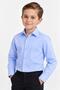Boy's Long Sleeve Blue Shirt