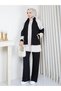 Double Suit with Sudem Garnish and Collar Detail with Zipper