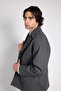 Oversized Double-Breasted Cashmere Jacket - 3
