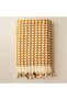 Ponpon Towel Chickpea Woven 90X170 Bath Towel Mustard - 4