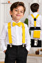 Children's Trouser Suspenders Set - Suspender Bow Tie Set - Tie, Bow Tie Accessories - Unisex Suspender Bow Tie Set - 3