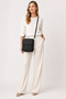 Jkln Genuine Leather Women's Crossbody Casual Shoulder Bag Black Bag Zd316 - 3