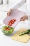 2-Pack Bendable Flexy Cutting Board Flexible Plastic Cutting Mat Super Thin with Hanging Hole 21X33 cm - 2