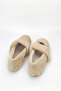 Women's Soft Comfortable Plush Daily Home Shoes with Buckle Detail - 7