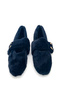 Women's Soft Comfortable Plush Daily Home Shoes with Buckle Detail - 6