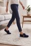 Women's Soft Comfortable Plush Daily Home Shoes with Buckle Detail - 3