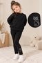 Girl's 4-Piece Cat Stone Leggings Set - 5