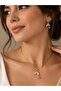 316L Steel Chain Gold Color Fish Tail Model Women's Necklace - 2