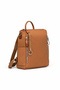 Jkln Women's Backpack and Shoulder Bag Large Volume Casual Caramel Bag Im399-2 - 2