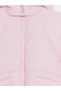 Peak New Season Pink Hooded Girls' Jacket - 3