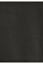 Regular Fit High Collar Plain Men's Green Sweatshirt - 6