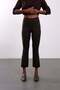 Brown Mini Flare Pants 438 - 4