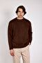 Oversize Crew Neck Basic Knit Sweater