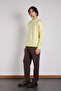 Oversize Crew Neck Basic Knit Sweater - 4