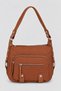 Jkln Women's Shoulder Bag Large Volume Daily Coffee Color Handbag 2405-8