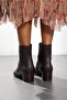 Brown Leather Classic Boots 25489 - 5
