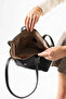 Jkln Women's Shoulder Bag Large Volume Casual Black Bag Im458 - 4