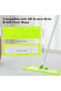 وسادات ممسحة من الألياف الدقيقة بديلة لممسحات الأرضيات 3M Scotch-Brite M-005، باللون الأخضر - 2
