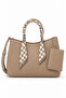 Jkln Women's Shoulder Bag Large Volume Daily Beige Bag 2532
