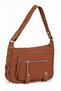Jkln Women's Shoulder Bag Large Volume Daily Coffee Color Handbag 2405-8 - 2