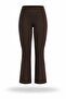 Brown Mini Flare Pants 438
