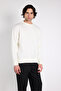 Oversize Crew Neck Basic Knit Sweater - 4