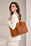 Jkln Women's Shoulder Bag Large Volume Casual Tan Bag Im619-1 - 4