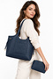 Jkln Women's Shoulder Bag Large Volume Casual Navy Blue Bag Im611-1 - 5