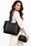Jkln Women's Shoulder Bag Large Volume Casual Black Bag Im611-1 - 5