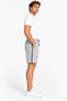 Men's Black Smoked Gray Navy Blue Color Shorts with Side Piping, Front Pockets, Zipper and Back Pockets - 3