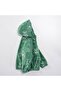 Boy's Colorful Robot Patterned Hooded Waterproof Raincoat - 4