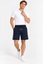 Men's Black Smoked Gray Navy Blue Color Shorts with Side Piping, Front Pockets, Zipper and Back Pockets