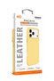 iPhone 18 Pro Max Hbc-475 Pacaya Leather Cover - Yellow - 4