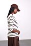 Ecru Striped Mercerized Knitwear 261135 - 5
